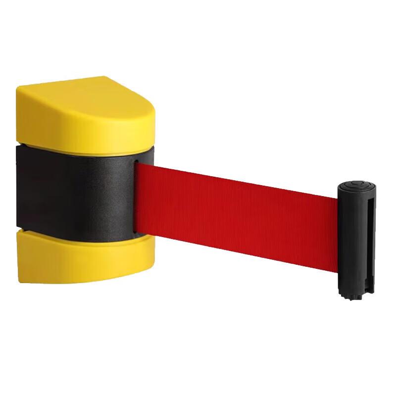 Wall-Mounted Retractable Barrier Belt