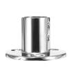 Alastin 30/45/60/90 Degrees 25mm Mount Pipe Stanchion 316 Stainless Steel Boat Handrail Fittings Stanchion  Round Base