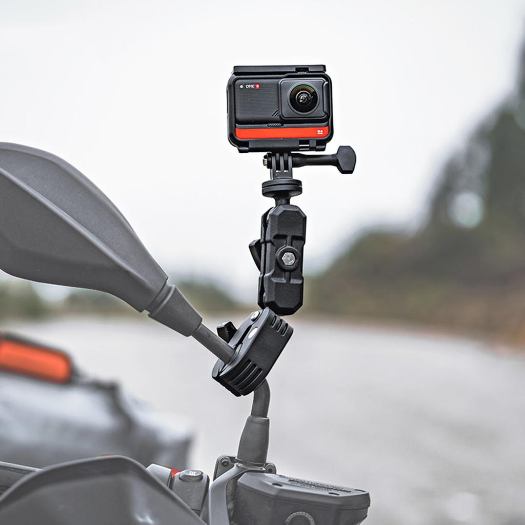Universal Bike & Motorcycle Camera Support Stable & Reliable Multifunctional Camera Support for Your Ridings Memories