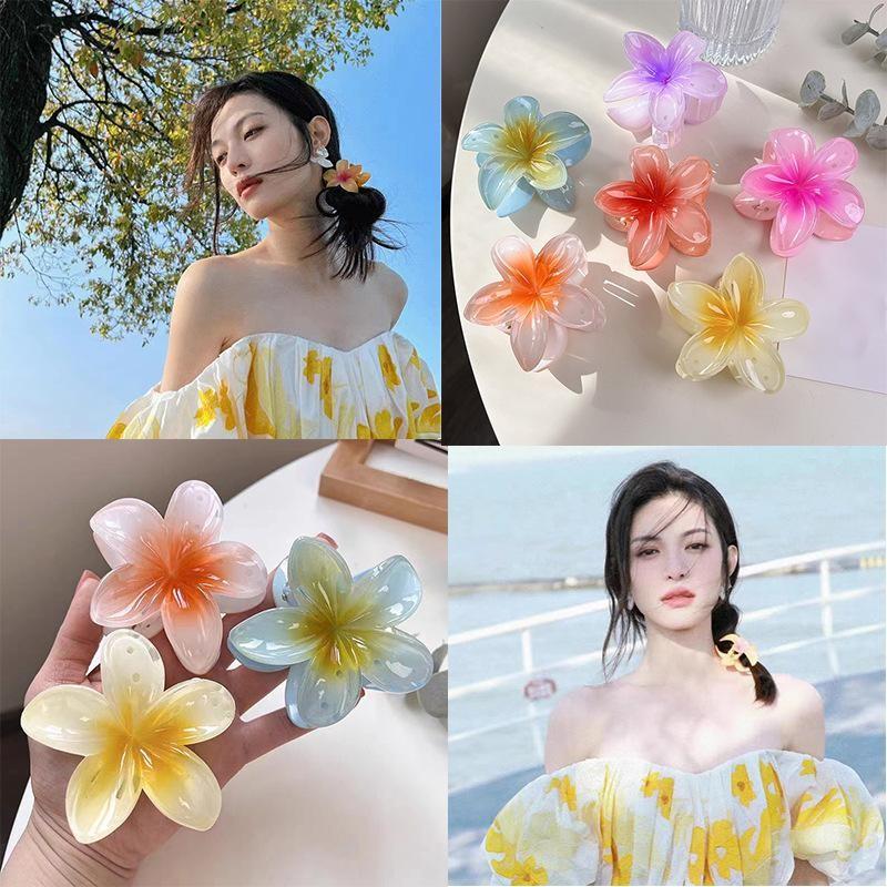 Blume Clip Retro Haarnadel Blume Dame Seite Hälfte Die Rückseite Der Kopf Haarnadel