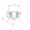 1:1 Spiral Helical Bevel Gear 1M 20T 6/8/10mm Car Model Differential DIY Steel Gear 90 Degree Installation
