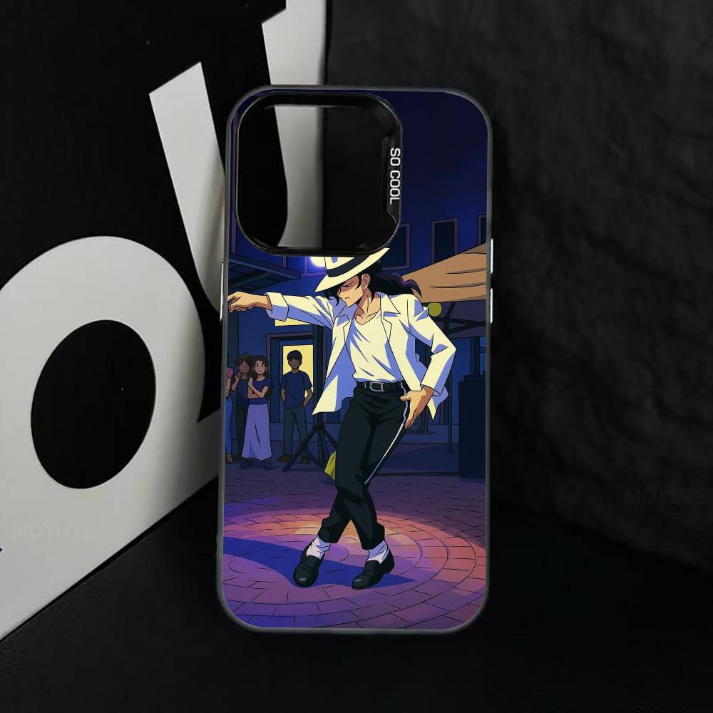 

Чохол для телефону Співак M-Michael J-jackson Для iPhone 17,16,15,14,13,12,11 Plus,Pro Max,XS,Кольоровий Сріблястий Чохол для телефону Funda Cover iPhoneXSMAX