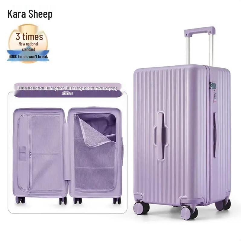 Carany CX8118 Pleated Magic Cube Spinner Luggage