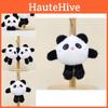 Charming Cute Giant Panda Plush Toy Keychain Ultra-soft Stuffed Animal 14cm