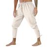 Summer Men's Medieval Stage Performance Casual Ankle Strap Pants