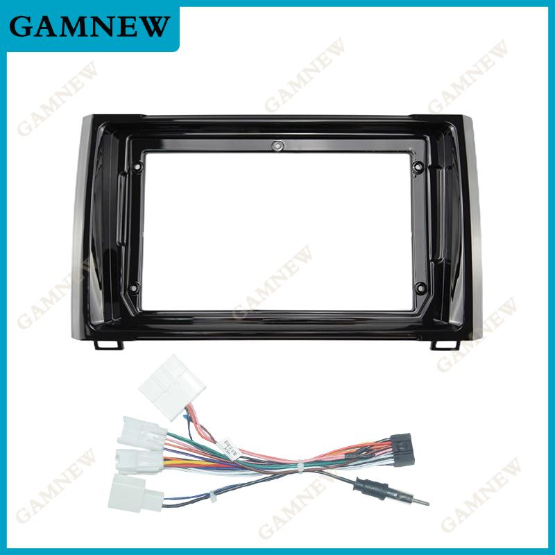 9 Inch Car Fascia Frame Adapter For Android Radio Dash Fitting Panel Kit Toyota Tundra 2014-2021