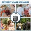 Large Capacity Picnic Trolley Box Double Layers Tie Rod Picnic Bag Tug Insulation Bag  Lunch Box