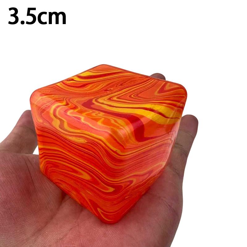 Ice Cube Maltose Decompression Toy Ice Cube Fidget Toys Squeeze Toy Anti-Stress Sensory Toy Pinch For Kids Adults Gift