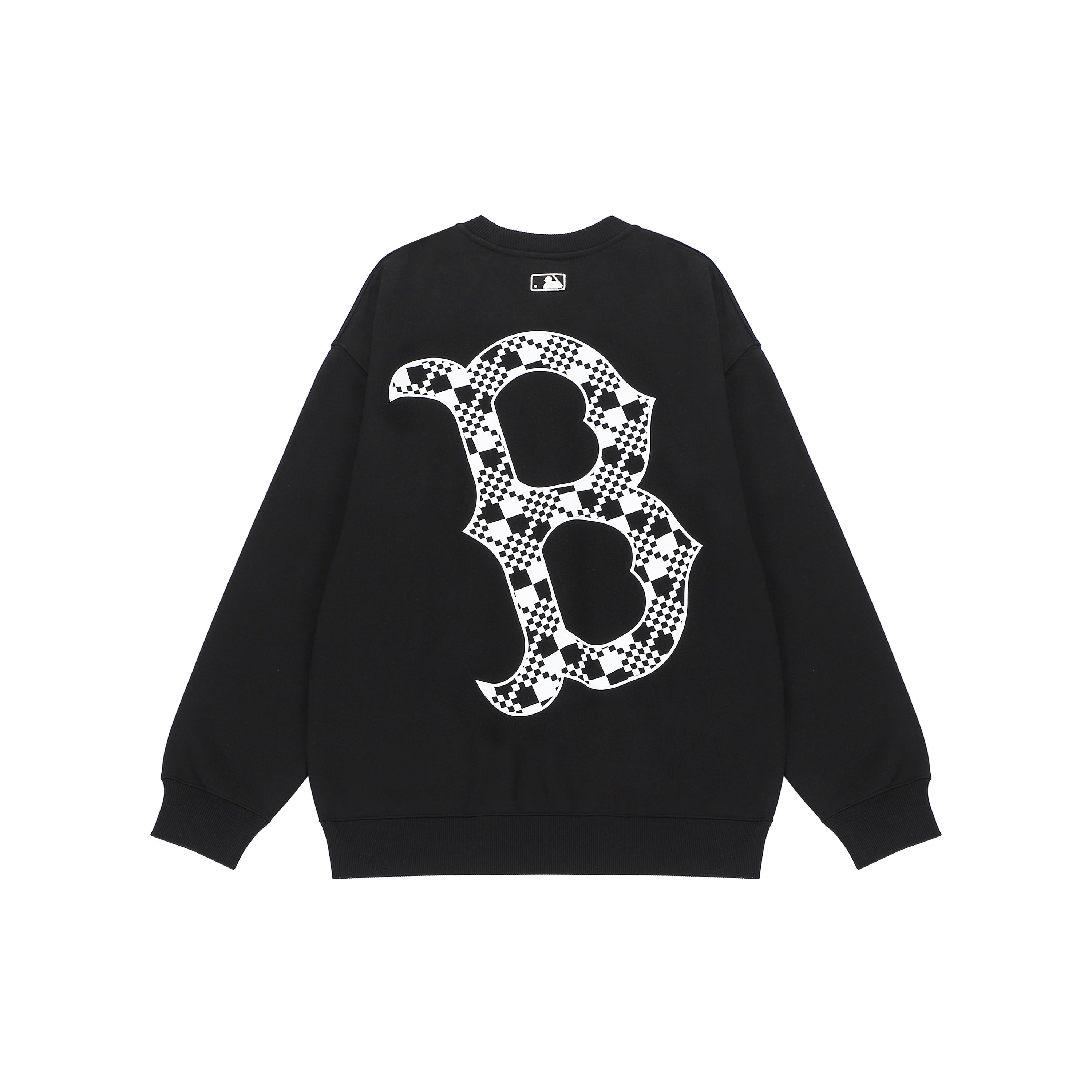 

New MLB Sweatshirts Unisex Black 3AMTO0226-43BKS XS