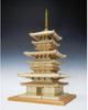 Woody Joe 1/75 Yakushiji Temple East Pagoda Wooden Model Assembly Kit (Building)