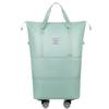 Expandable Waterproof Travel Bag with Universal Wheels and Dry/Wet Separation - Large Capacity for Students, Business, and Maternity Trips