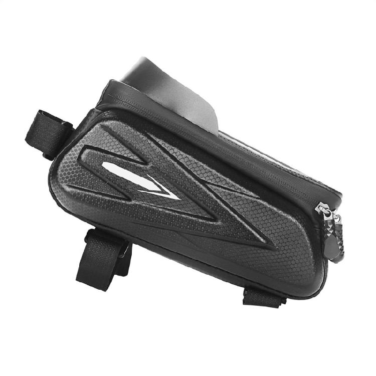 Large Capacity Watertight Bicycles Front Top Tube Pouches Panniers Phone Mount Holder Handlebars Bag with Touch Screens