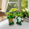 Whimsical Frog Garden Sculptures Adorable Sitting Frog Family Statues Charming Yard Decor for Home and Garden