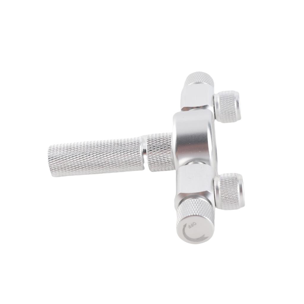 Akvarijní nádrž CO2 Rozdělovač Regulátor Distributor Jehlový Jemně Nastavovací Ventil pro CO2 Regulátor