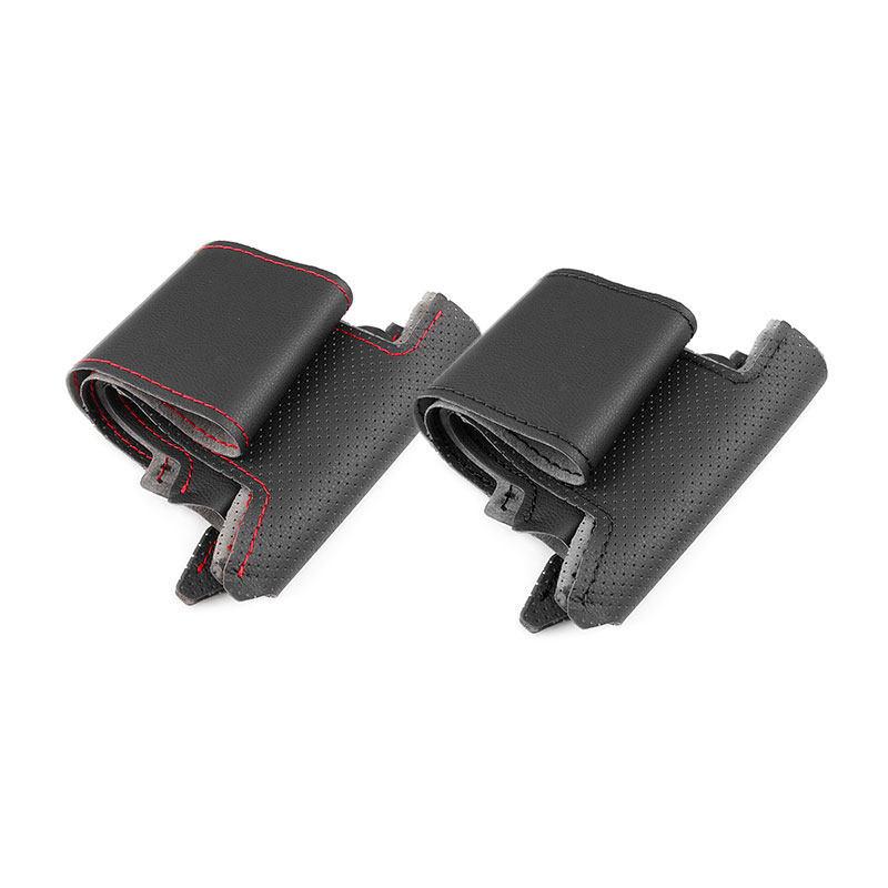 For VW Touareg Phaeton 2002 2003 2004 2005 2006 2007 2008-2010 Car DIY Ized Interior Accessories Steering Wheel Cover Trim