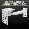 Adjustable Angle Camera Bracket L Shape Pole Mount Bracket Security Camera Mount  Wall