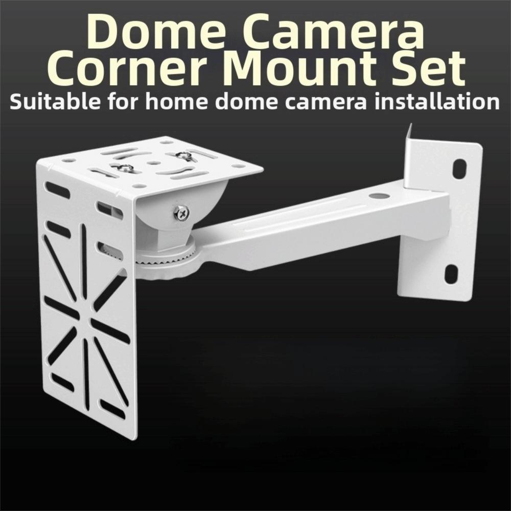 Adjustable Angle Camera Bracket L Shape Pole Mount Bracket Security Camera Mount Wall