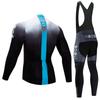 Long Sleeve Cycling Jersey Set Mountain Bike Kids Sports Breathable Wear