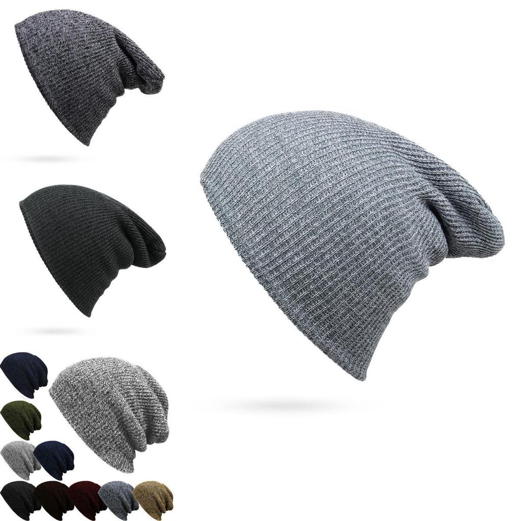 Premium Quality Men Women Unisex Knit Baggy Beanie Winter Hat With Timeless Design
