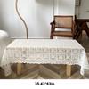 Spitzen-Tischdecke im Vintage-Stil Dekoration für Teeparty Tischdecke Durchbrochene Stickerei Textil Tischabdeckungen für Partys Hochzeiten Esstischabdeckung