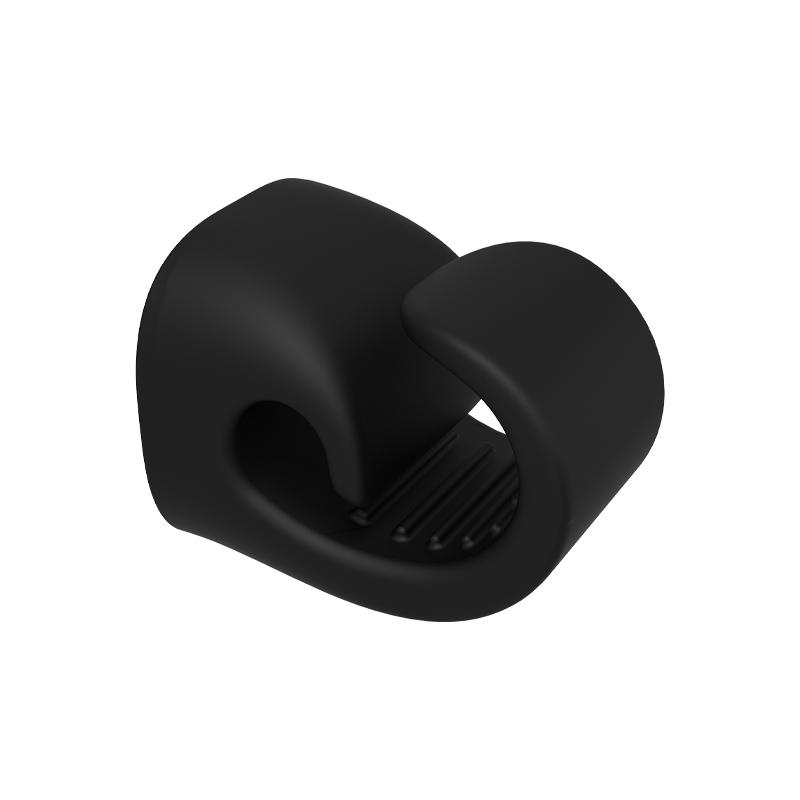 

Магнитный держатель для сигар для гольф-кара Универсальное крепление-клипса Силиконовая противоскользящая подставка для сигар Стильные и долговечные аксессуары для курения чёрный