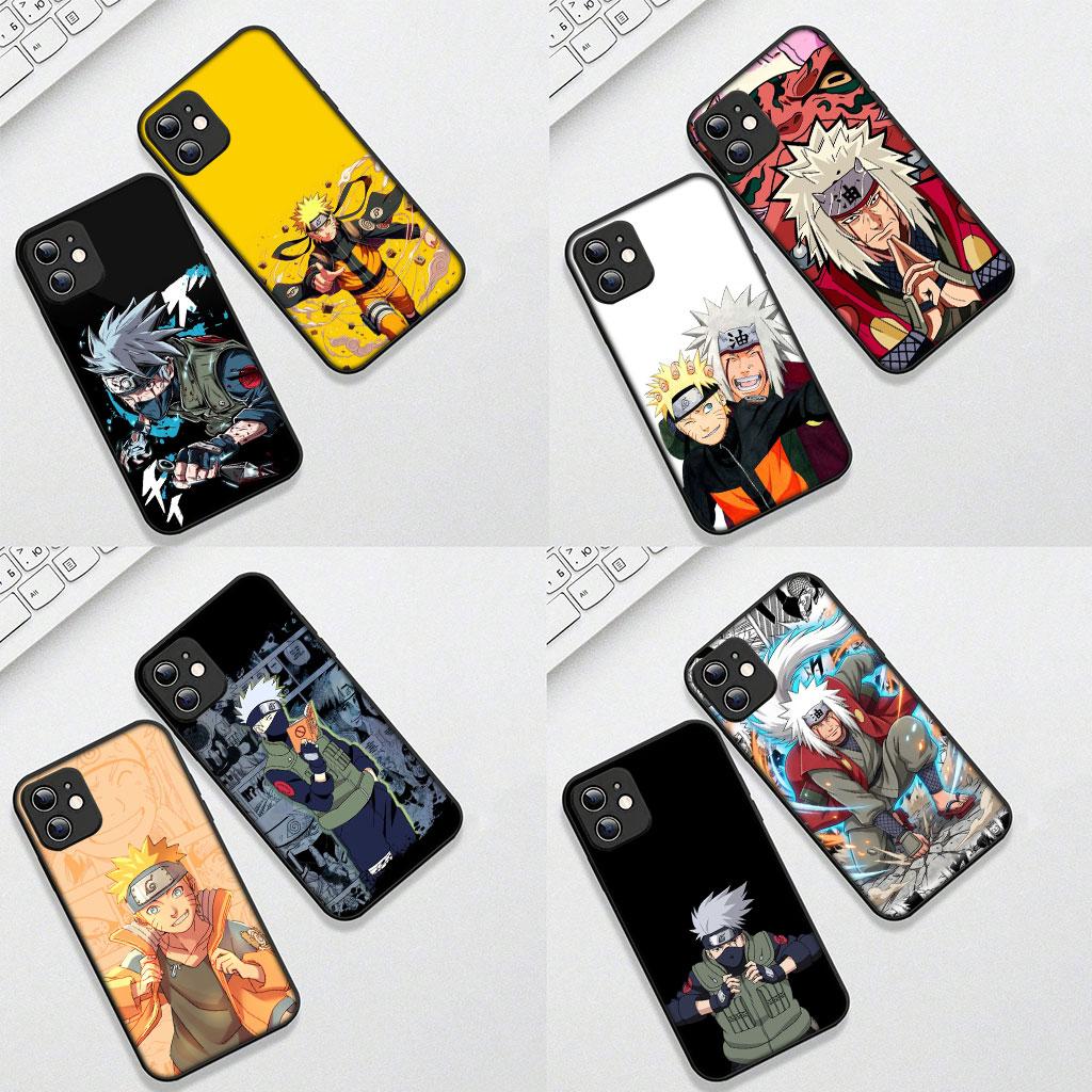 Silicone Cover for Motorola Moto Edge 70 60 Fusion NEO Pro G Stylus G56 G96 G52 G04 G05 20 Phone Case Jiraiya Narutos Kakashi