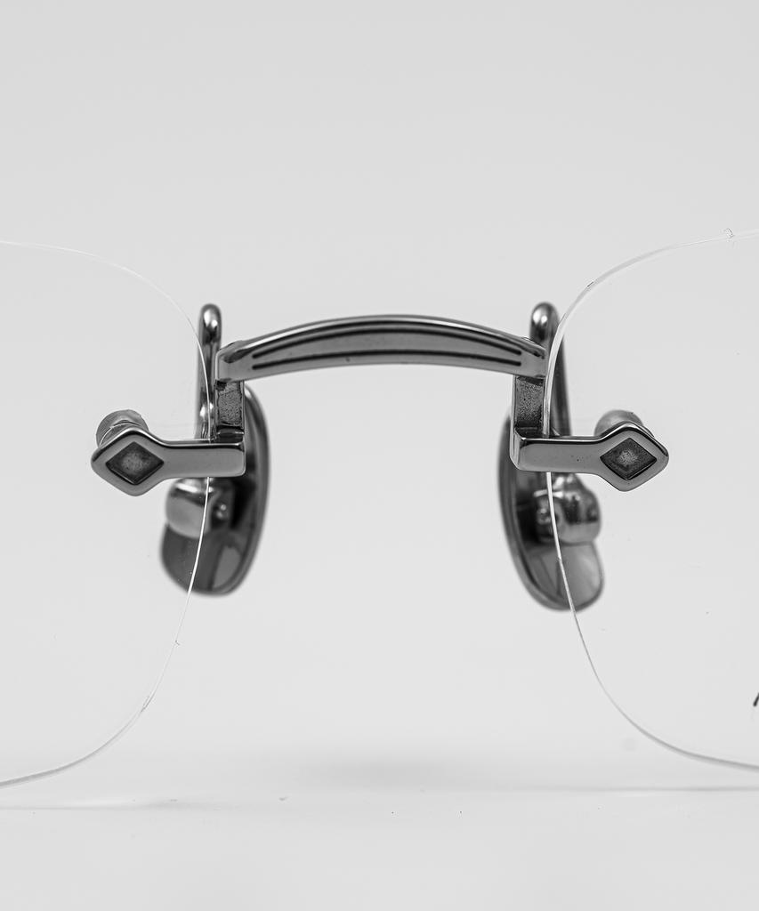 CARMID Geek Chic Rimless Glasses [Antique]