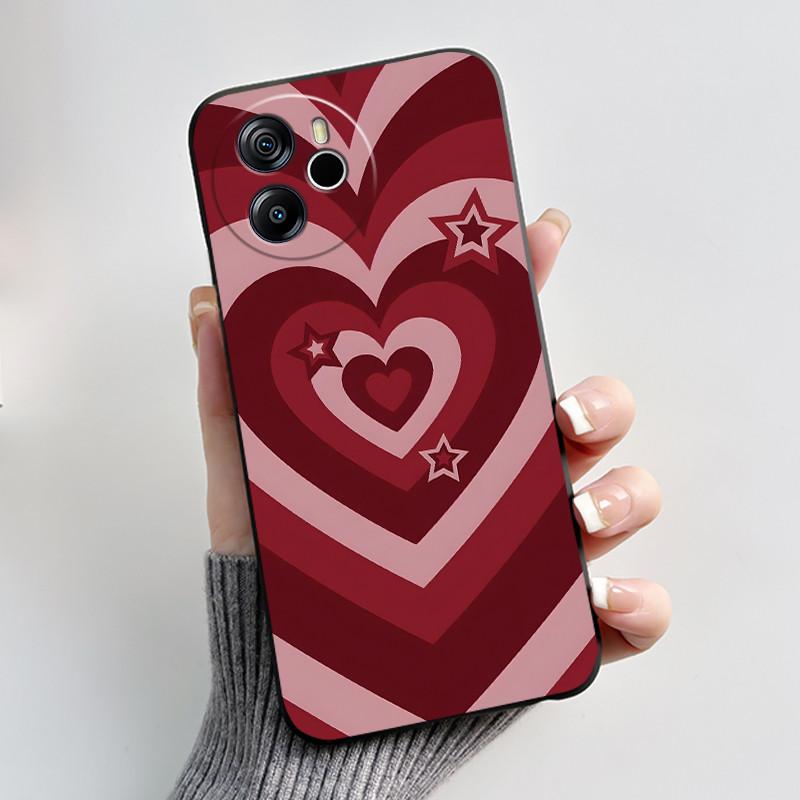 For Blackview Oscal Tiger 12 6.78" 2023 Blackview Shark 8 Back Phone Case Luxury Cute Love Rabbit Funny TPU Soft Silicone Cover