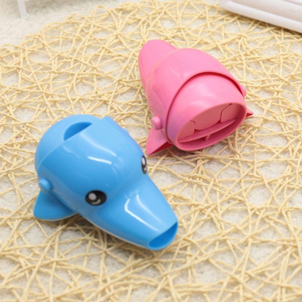 Silicone Baby Washing Helper Splash-proof Cartoon Faucet Extender Cute   Kids Hand Washing