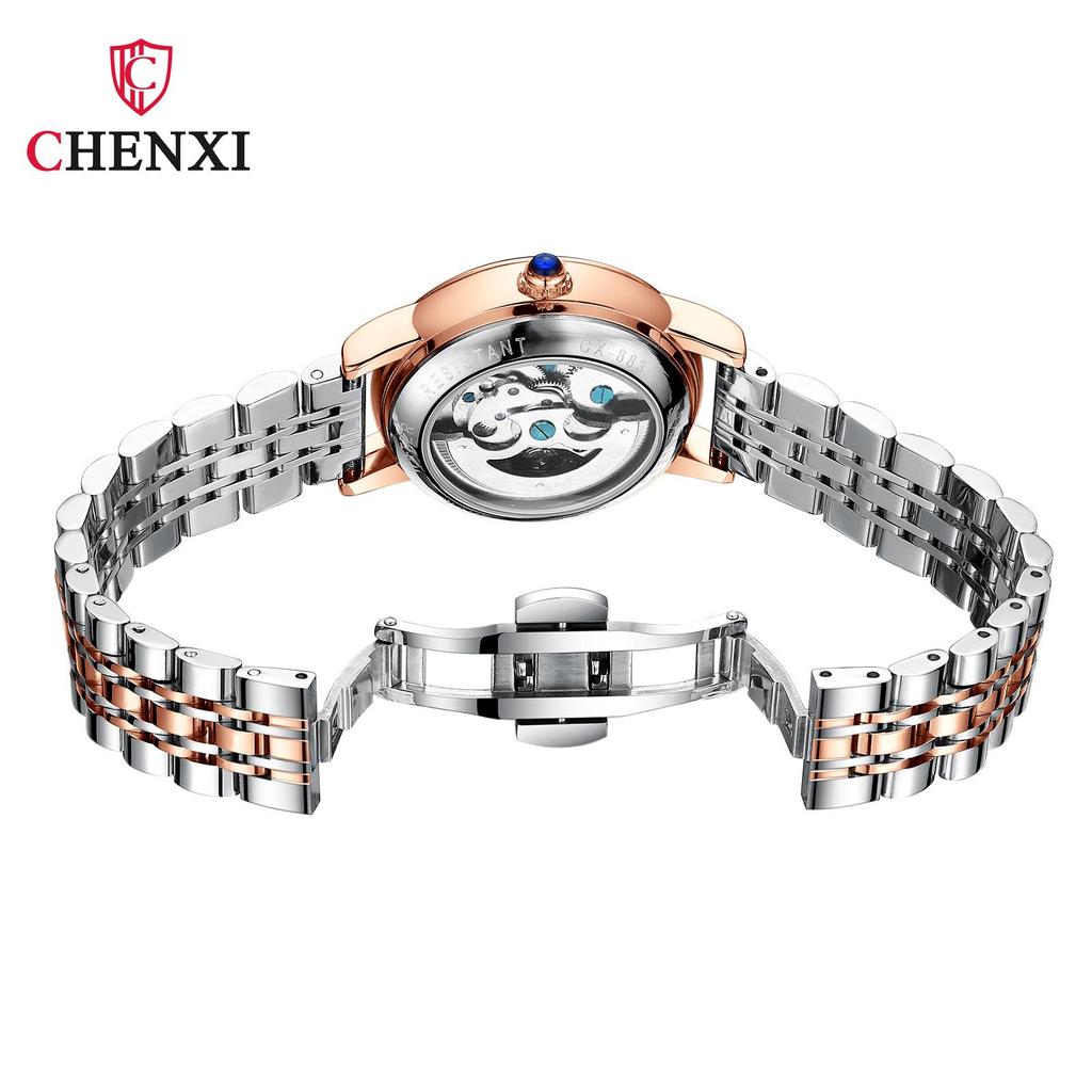 Chenxi Women's Fashion Luminous Waterproof Automatic Steel Watch