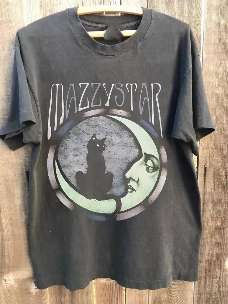 Mazzy Star 90er Rock Charcoal Unisex T-Shirt Größe S-5XL Tour MEN Go95 Unisex T-Shirt