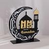 Double-Layer 3D Acrylic Ramadan Countdown Decoration – Eid Al-Fitr Countdown Calendar With Replaceable Numbers –Eid Al-Fitr 2026