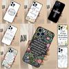 Bible Verse Jesus Christ Christian Case For Realme C61 C53 C55 C33 C63 C51 C65 C67 C71 C75 11 12 13 14 15 Pro Plus GT6 GT7 Pro