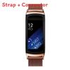 Gear Fit2 Sm R360 Magnetic Clasp Stainless Steel Mesh Band For Workout And Daily Wear