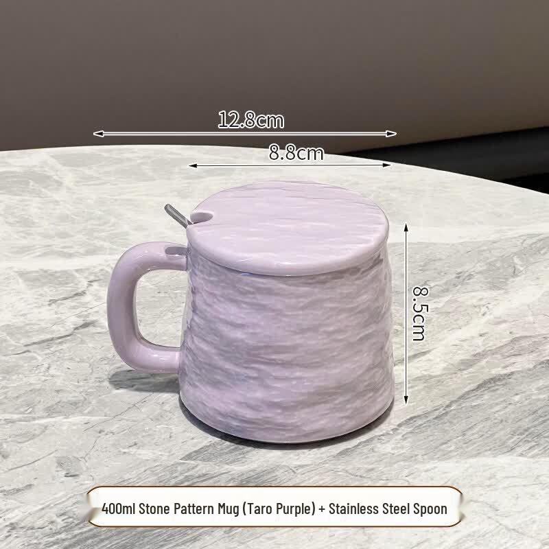 Ceramic Mug with Spoon