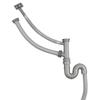 Stainless Steel S Bending Pipe Bathroom Basin Sink Water Drain Plug Draining Tool
