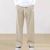 Spring and Autumn Solid Color Lace Sports Pants Simple Straight Leg Pants Men's Casual Pants Wide Leg Pants