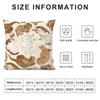 Cute Cat Cushion Cover Pillowcase Ultra Soft Skin Friendly Fabric Cloud Like Comfort & Concealed Zipper
