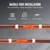 VEVOR Pipe Heating Cable, 9m 23W/m Heat Tape for Pipes with Built-in Thermostat, Water Pipe Heat Cable Protects PVC Hose