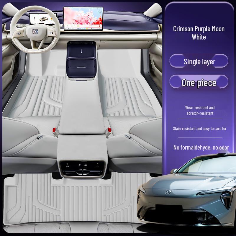 Eco-Friendly Waterproof & Dustproof Floor Mats for Zhijing L7 - Double-Layer Car Interior Accessory