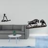 Creative Abstract Thinker Bull Statue Unique Decorative Figurine Modern Artwork Sculpture for Desk