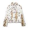 Autumn New European & American Women's Street Fashion Faux Fur Coat