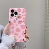 Leopard Pink Pig Cartoon Lovely Ins Capa For Iphone 11 12 Promax 14 Plus 13 Pro Max Soft Silicone Cute Shell Phone Case