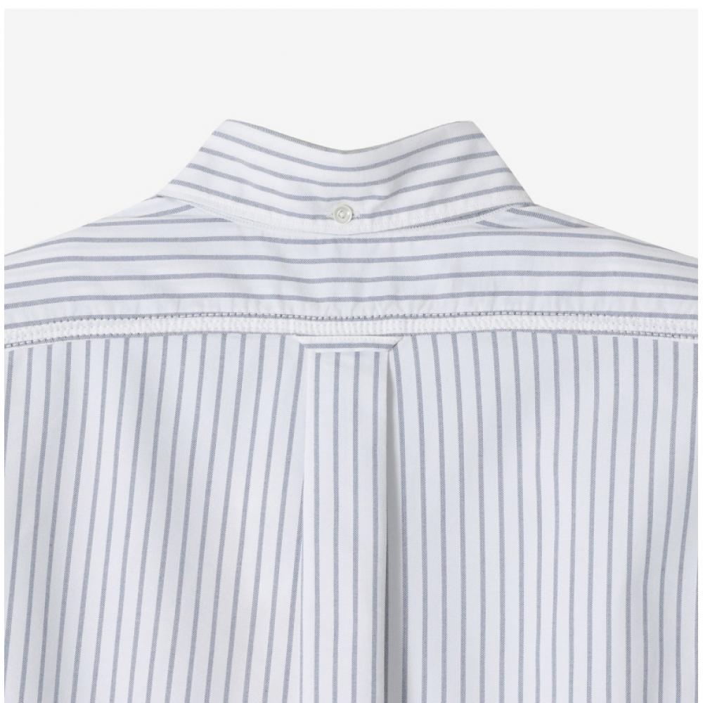 Nanamica Button Down Stripe Wind Unisex Shirt S25sg090e