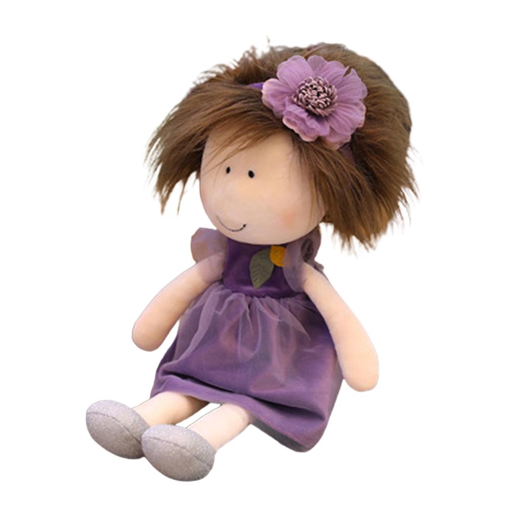 Baby Doll with Clothes Cute Soft Rag Doll Beautiful Ragdoll Toy Handmade Rag Dolls Baby Girls Sleeping Partner Doll Xmas Gift