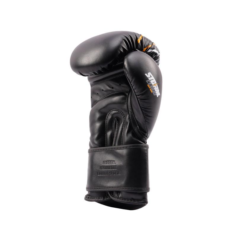 StormCloud StarFall Boxing Gloves Black/Yellow 14oz