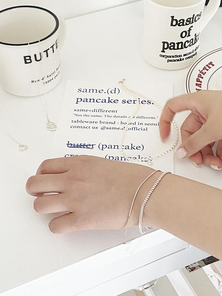 Acoopu [925 Silver] Kemi Double Line Bracelet & Anklet