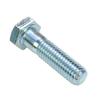 Hexagonal head screw, partial thread M12x45, class 8.8, DIN931, white galvanized