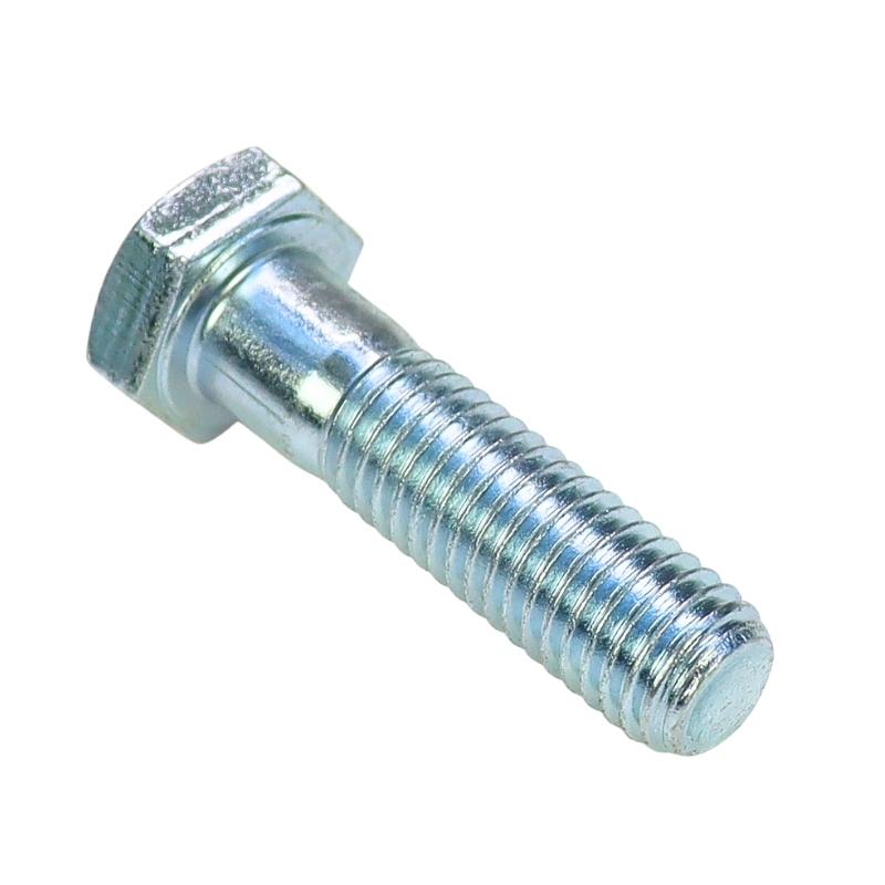 Hexagonal head screw, partial thread M12x45, class 8.8, DIN931, white galvanized
