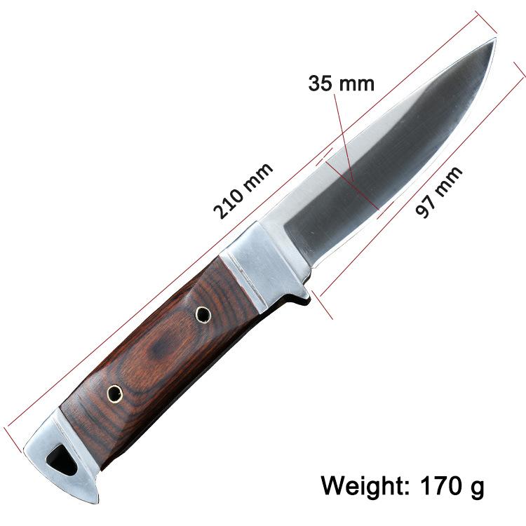 Stainless Steel Kitchen Boning Knife Butcher Knife Kitchen Knife Meat Cleaver Fruit Cooking Tools with Cover
